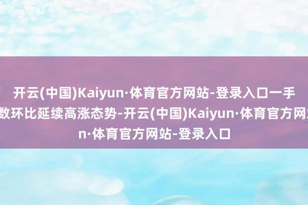 开云(中国)Kaiyun·体育官方网站-登录入口一手住房价钱指数环比延续高涨态势-开云(中国)Kaiyun·体育官方网站-登录入口