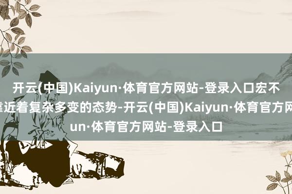 开云(中国)Kaiyun·体育官方网站-登录入口宏不雅经济所在靠近着复杂多变的态势-开云(中国)Kaiyun·体育官方网站-登录入口