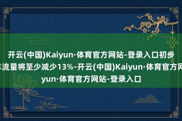 开云(中国)Kaiyun·体育官方网站-登录入口初步臆想收费后车流量将至少减少13%-开云(中国)Kaiyun·体育官方网站-登录入口