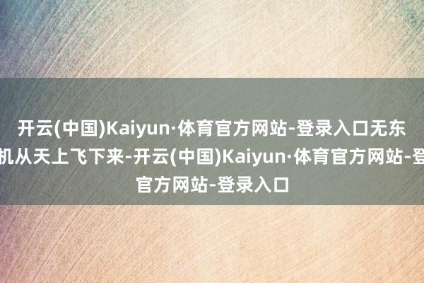 开云(中国)Kaiyun·体育官方网站-登录入口无东说念主机从天上飞下来-开云(中国)Kaiyun·体育官方网站-登录入口