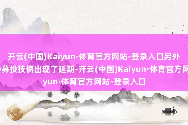 开云(中国)Kaiyun·体育官方网站-登录入口另外公司多个IPO募投技俩出现了延期-开云(中国)Kaiyun·体育官方网站-登录入口